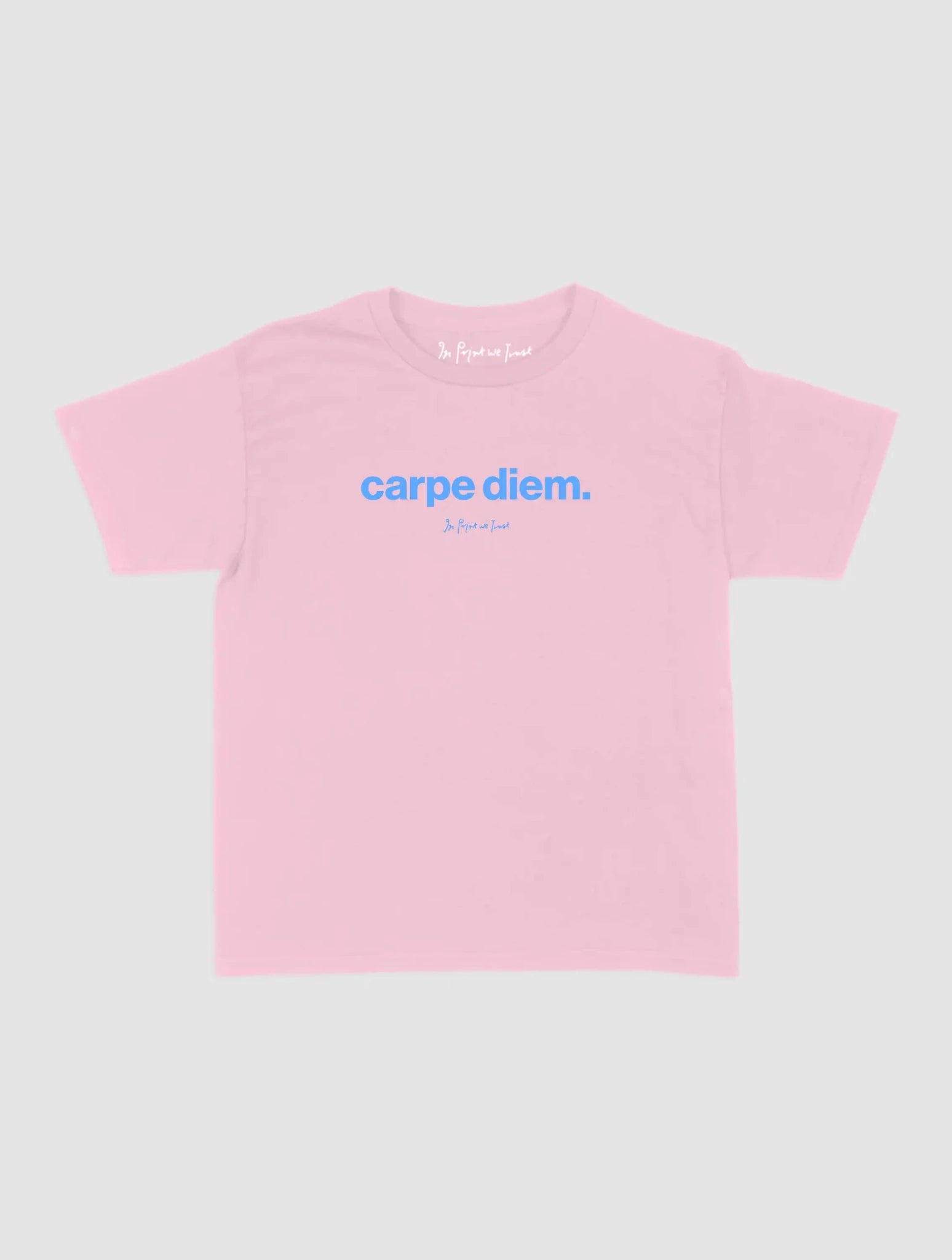 carpe diem baby tee - In Print We Trust