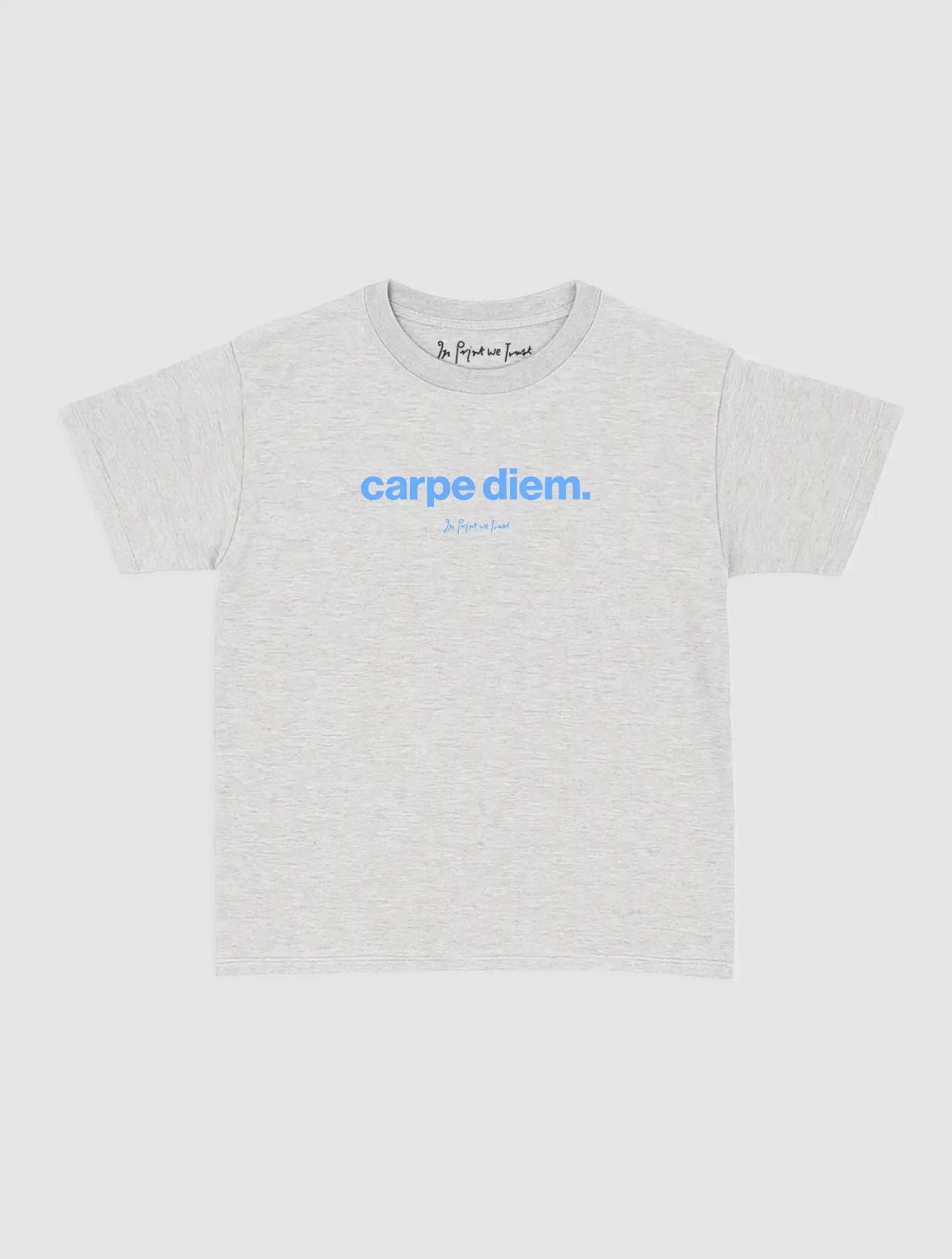 carpe diem baby tee - In Print We Trust