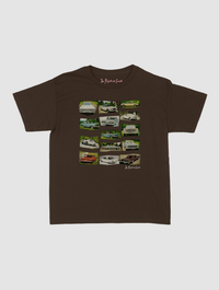 cars baby tee - In Print We Trust