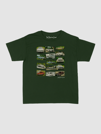 cars baby tee - In Print We Trust