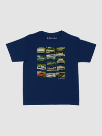 cars baby tee - In Print We Trust
