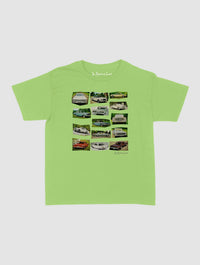 cars baby tee - In Print We Trust