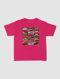 cars baby tee - In Print We Trust