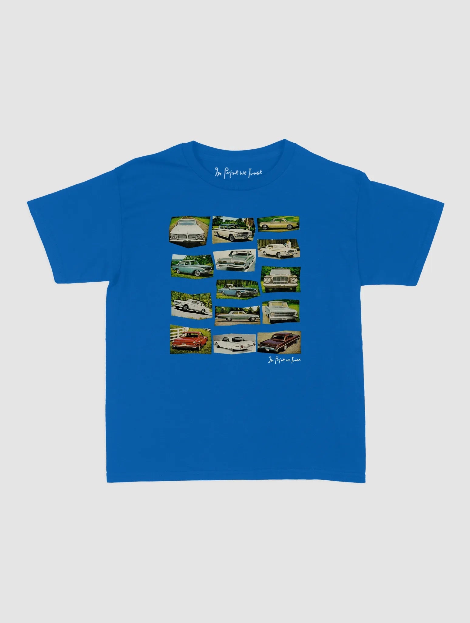 cars baby tee - In Print We Trust