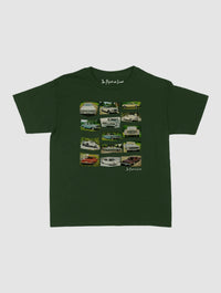 cars baby tee - In Print We Trust