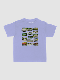 cars baby tee - In Print We Trust