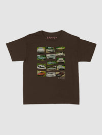 cars baby tee - In Print We Trust