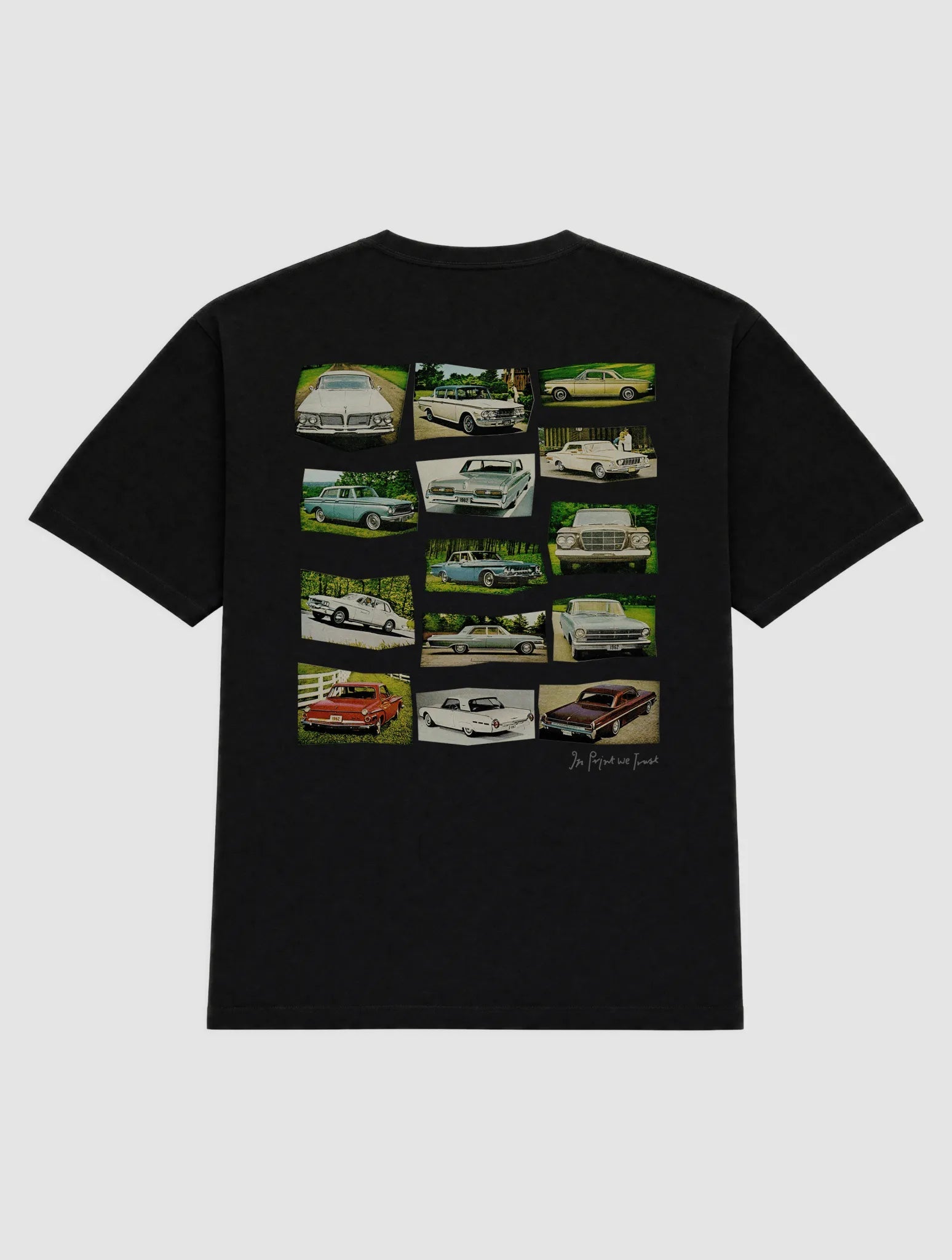 cars heavyweight tee - In Print We Trust