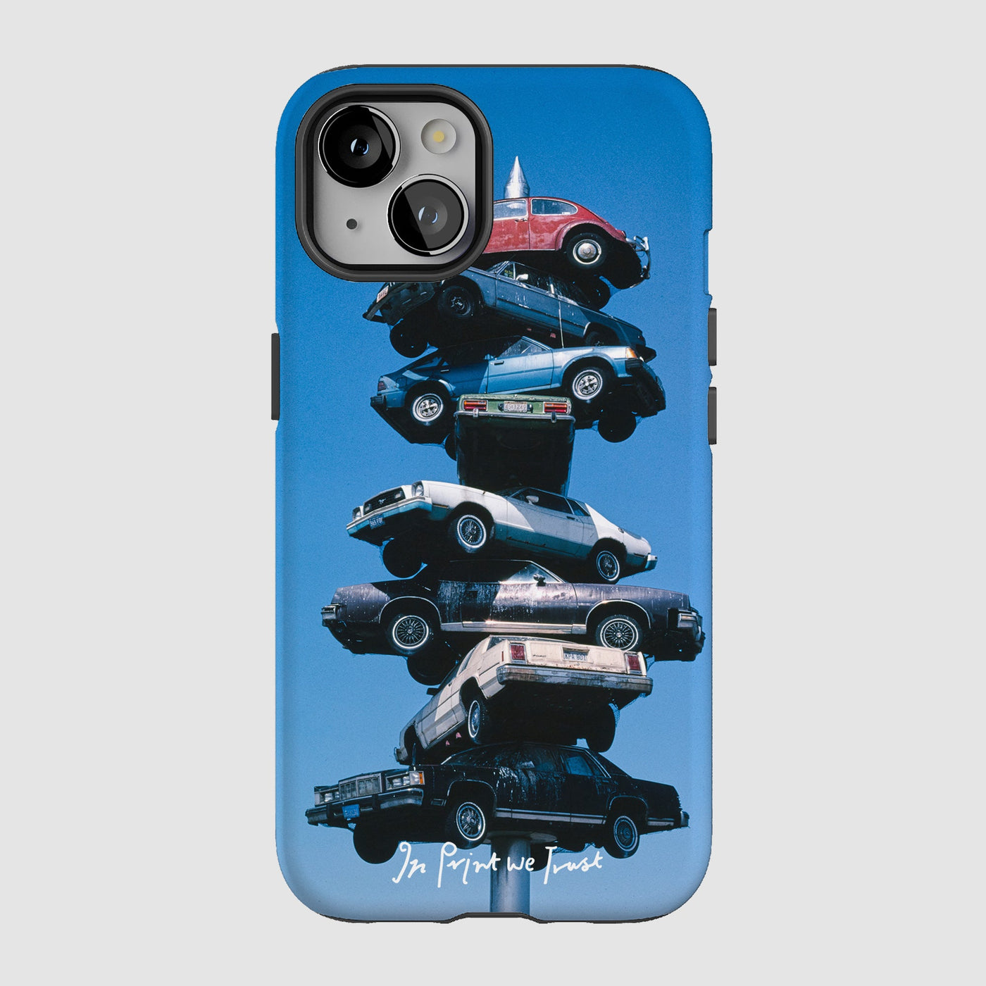 cars tough iPhone case - In Print We Trust