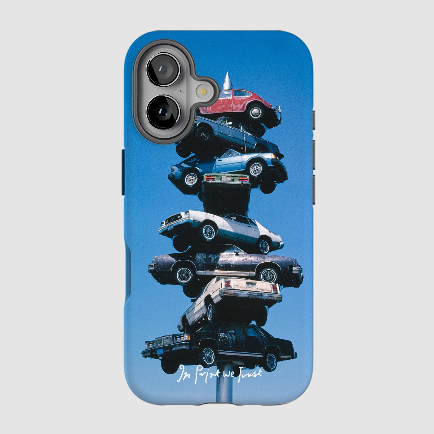 cars tough iPhone case - In Print We Trust