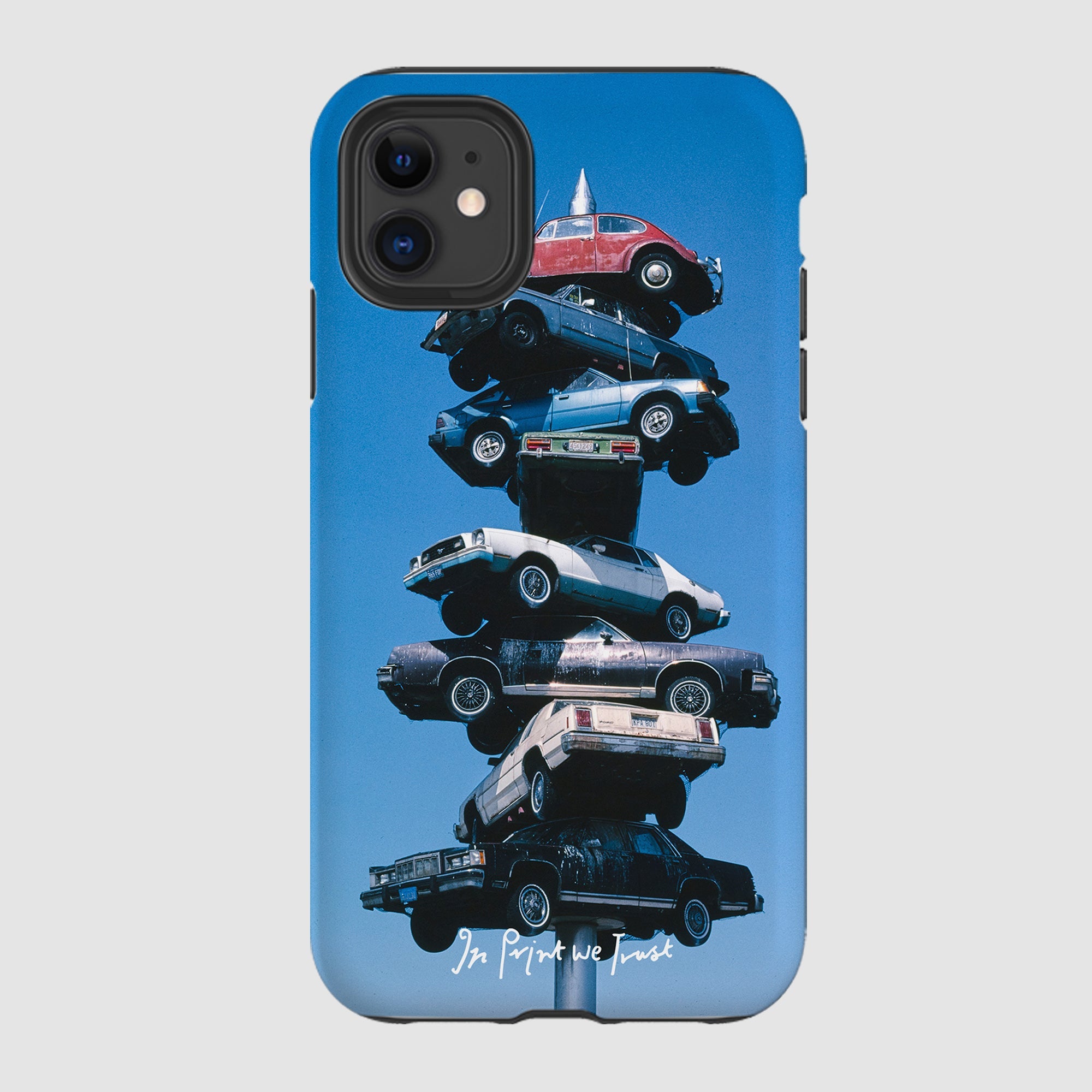 cars tough iPhone case - In Print We Trust