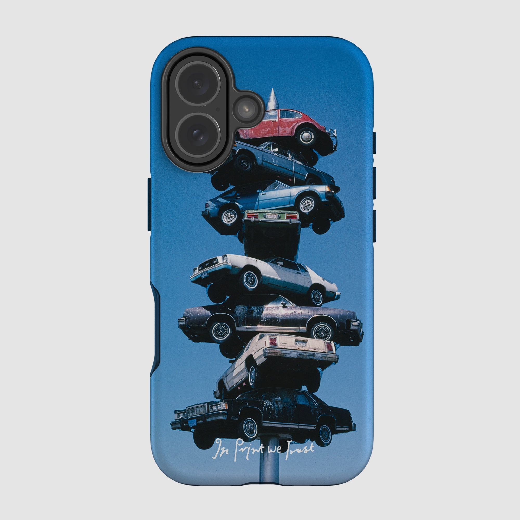 cars tough iPhone case - In Print We Trust