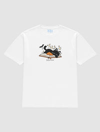 cat book nap - In Print We Trust
