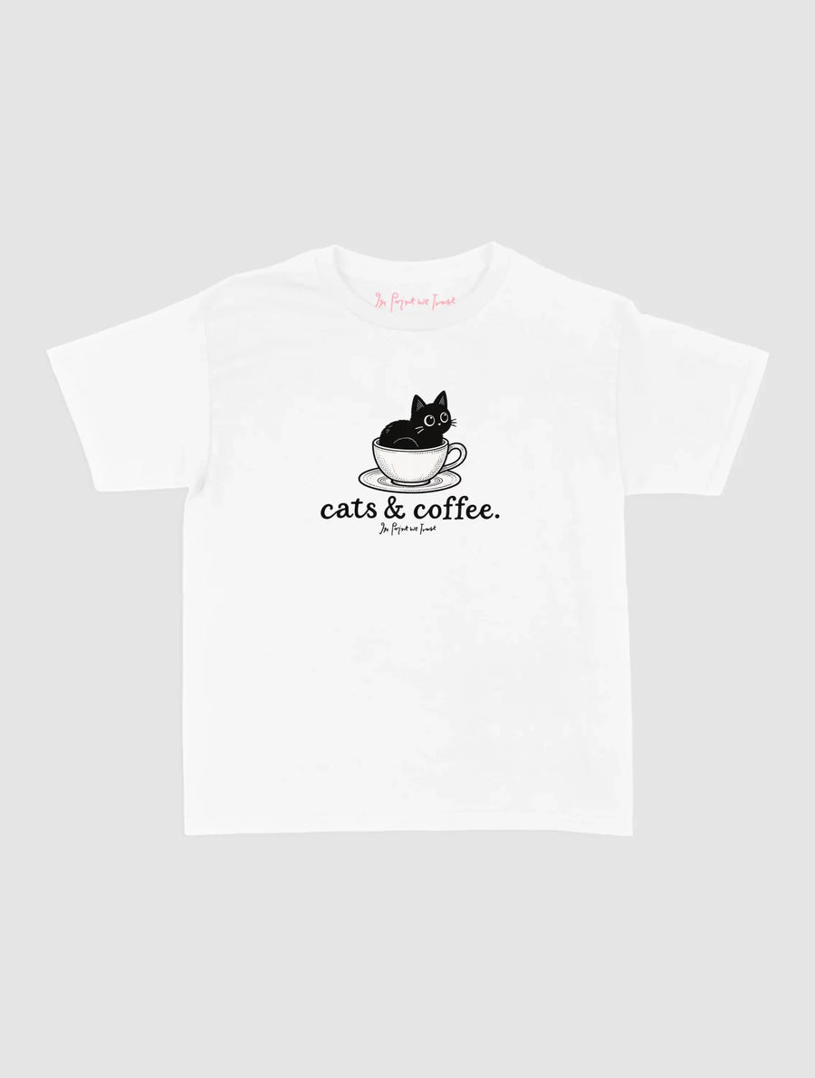 cats and coffee - In Print We Trust