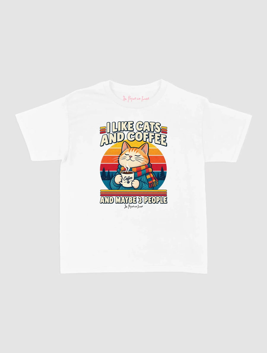 cats coffee people - In Print We Trust