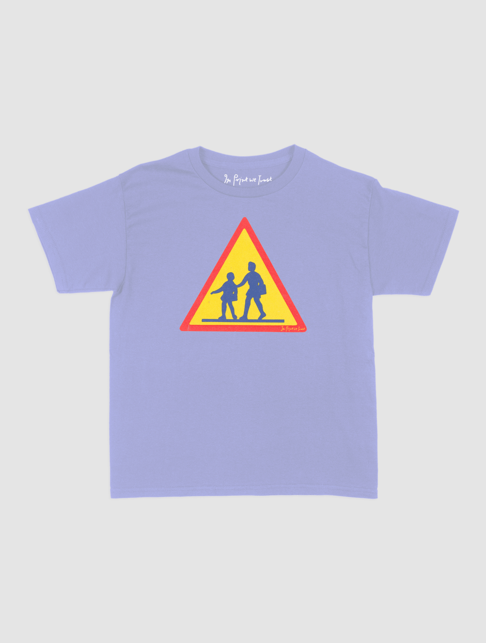 caution baby tee - In Print We Trust