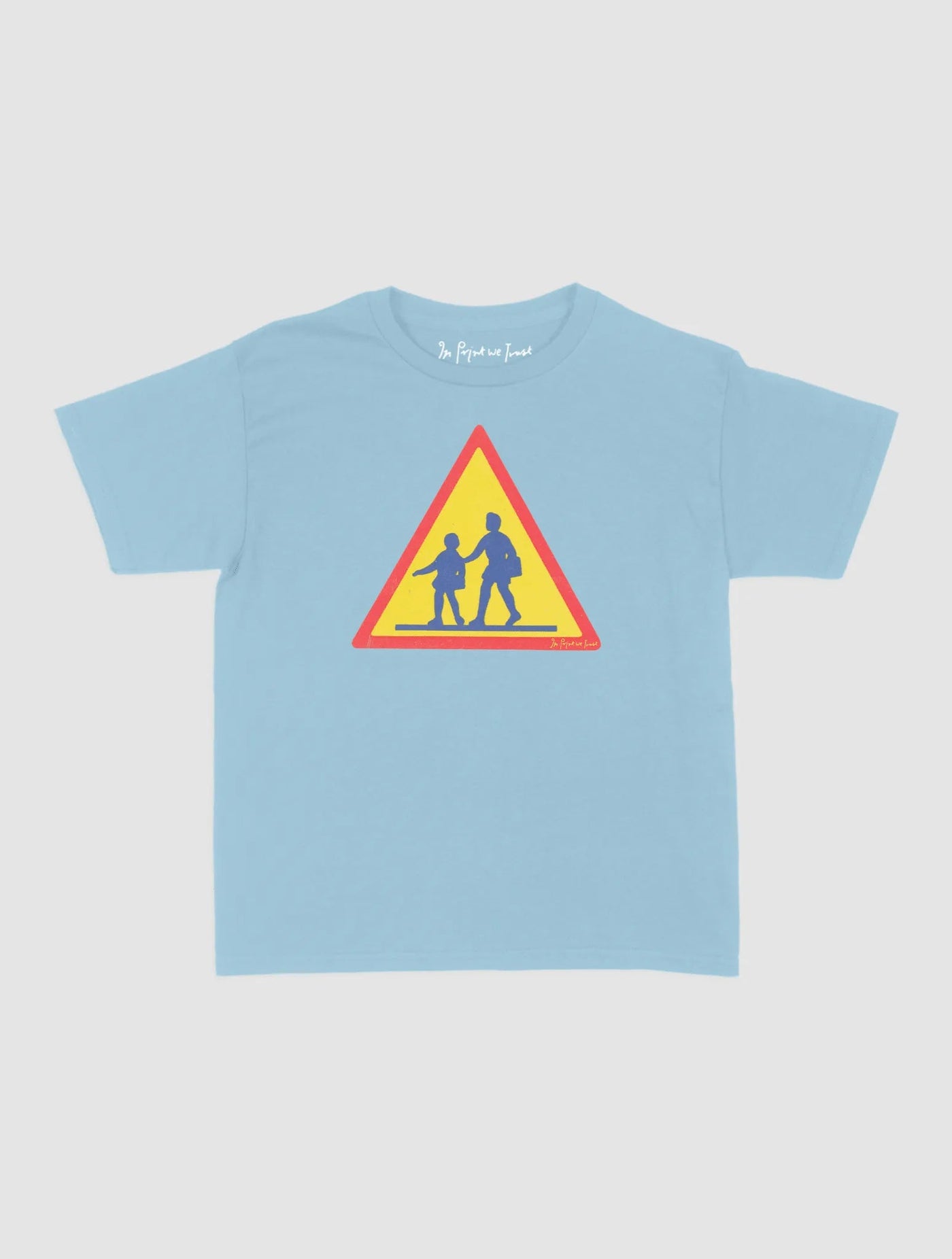 caution baby tee - In Print We Trust