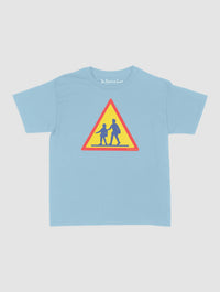 caution baby tee - In Print We Trust