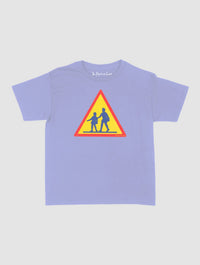 caution baby tee - In Print We Trust