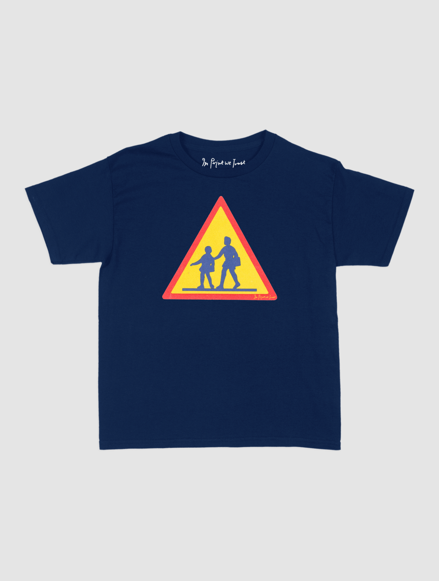 caution baby tee - In Print We Trust