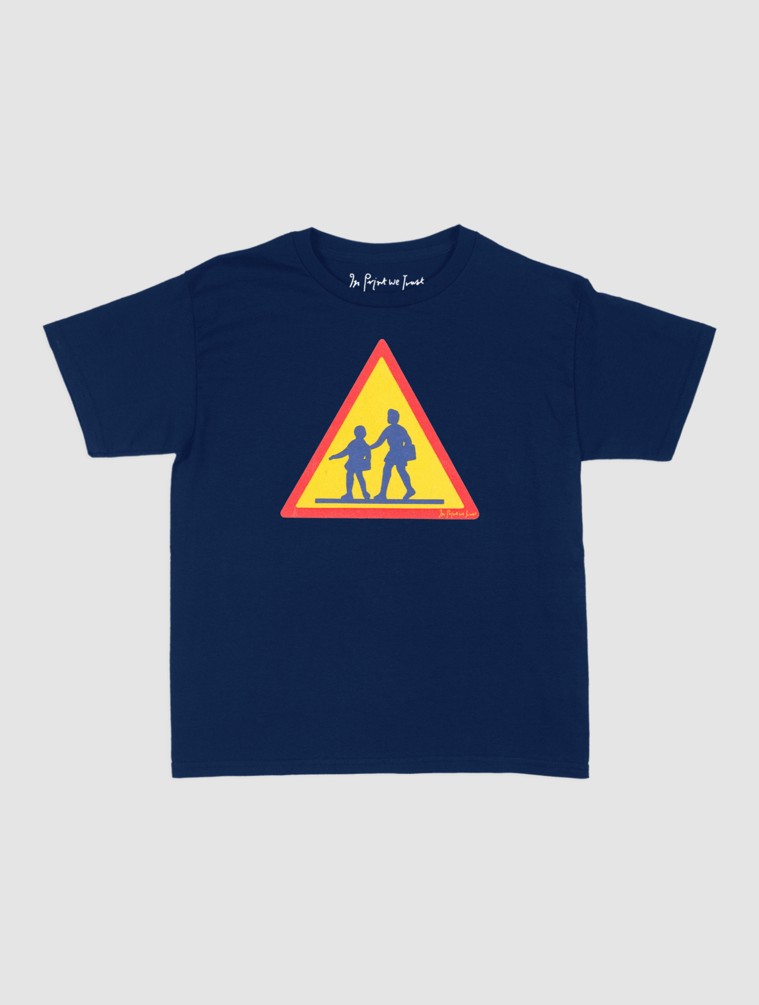 caution baby tee - In Print We Trust