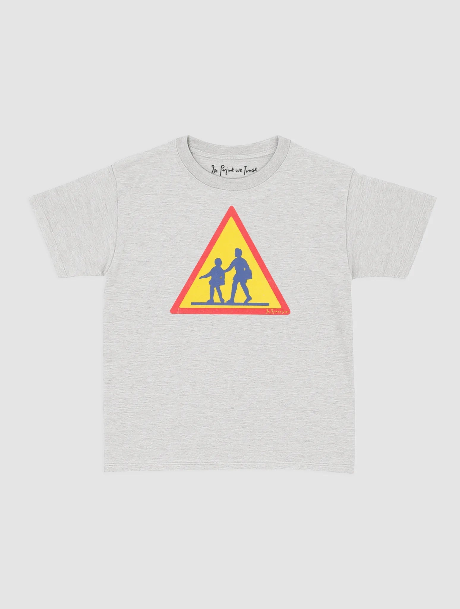 caution baby tee - In Print We Trust