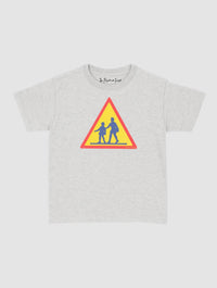 caution baby tee - In Print We Trust
