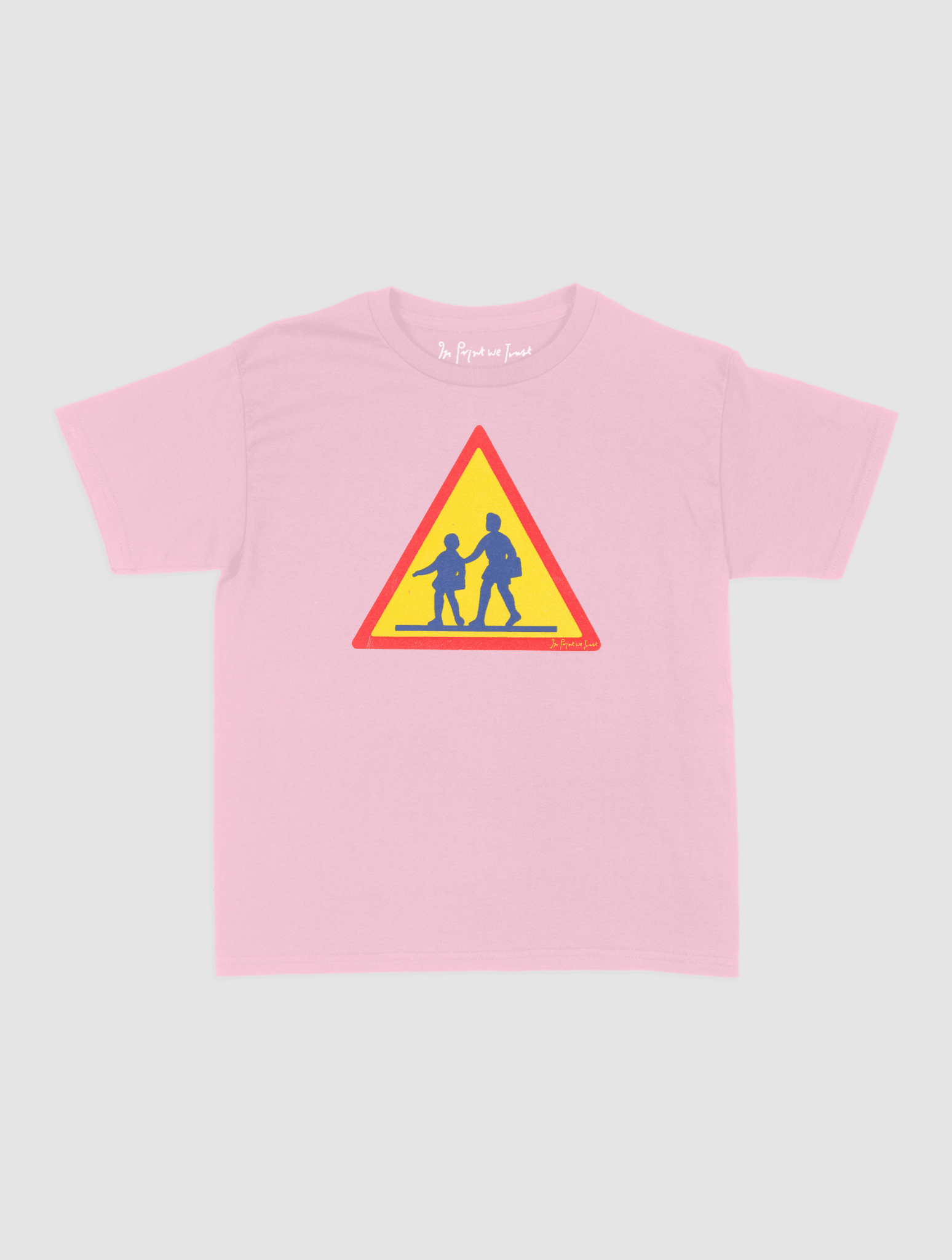 caution baby tee - In Print We Trust