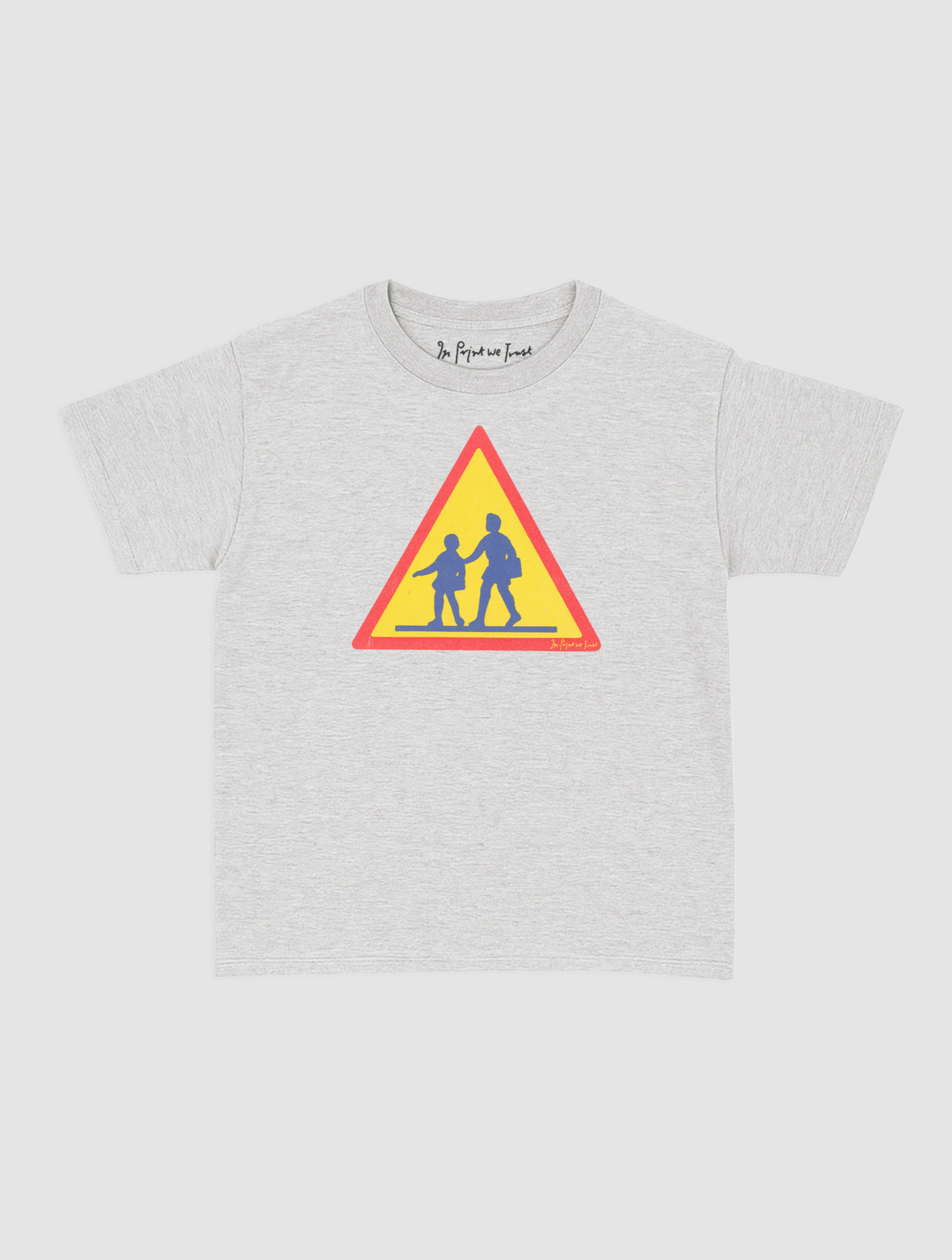 caution baby tee - In Print We Trust