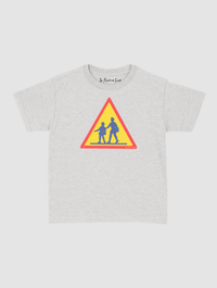 caution baby tee - In Print We Trust