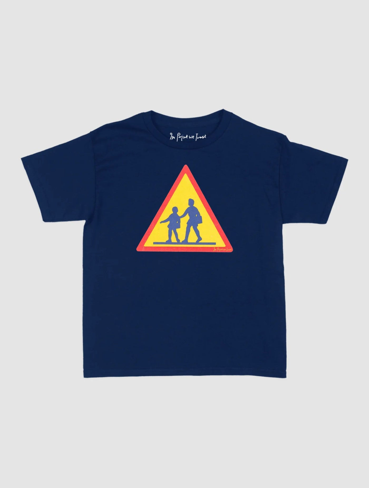 caution baby tee - In Print We Trust