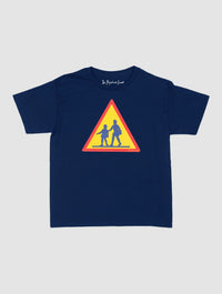 caution baby tee - In Print We Trust