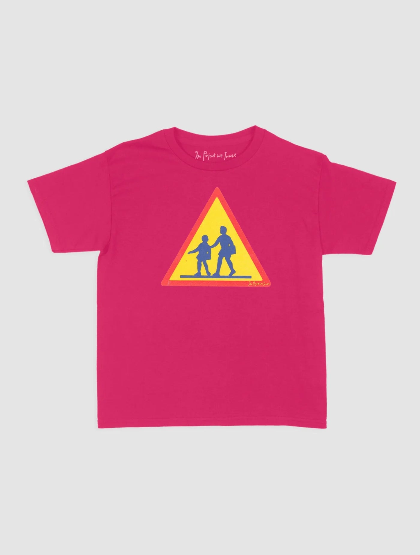 caution baby tee - In Print We Trust