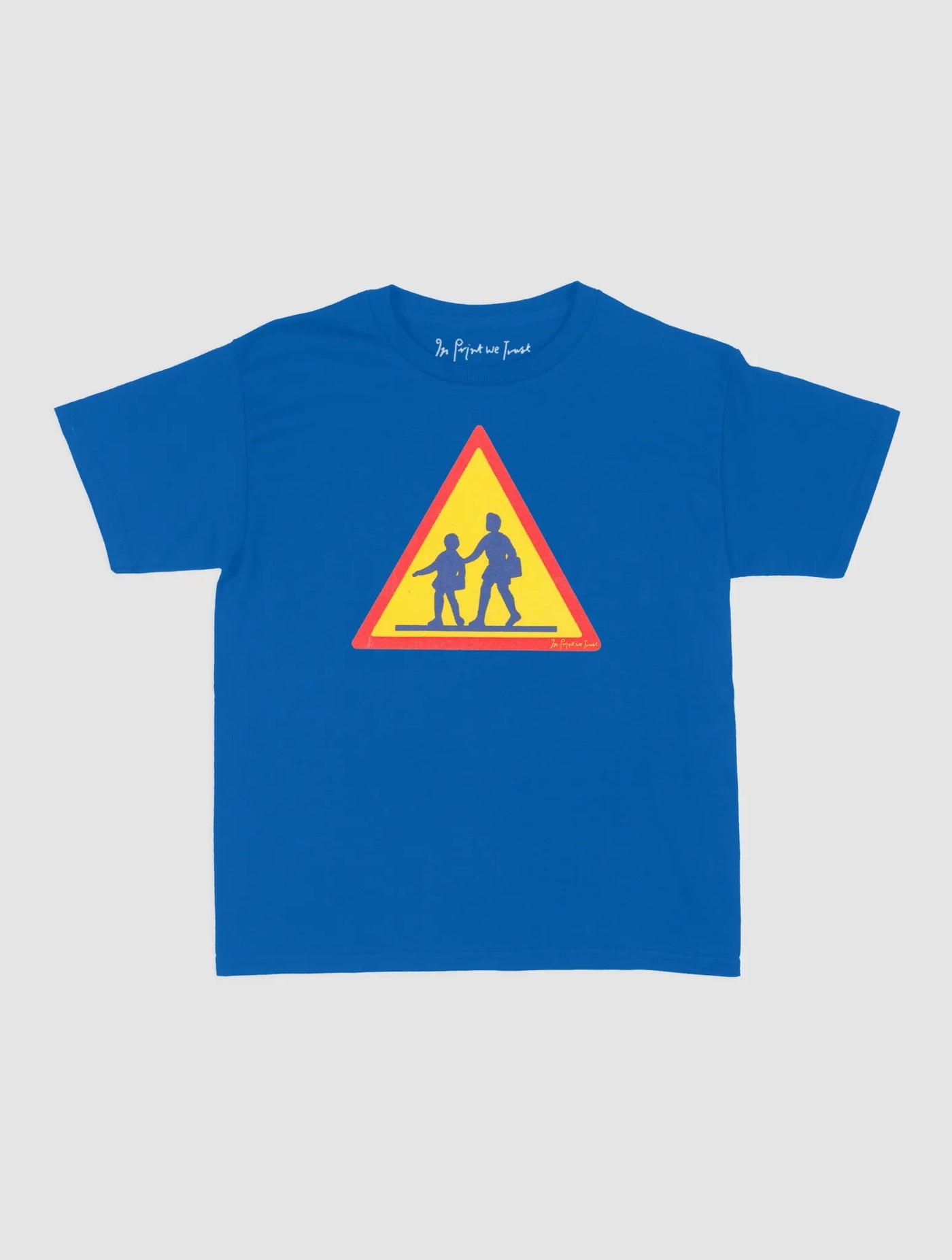 caution baby tee - In Print We Trust