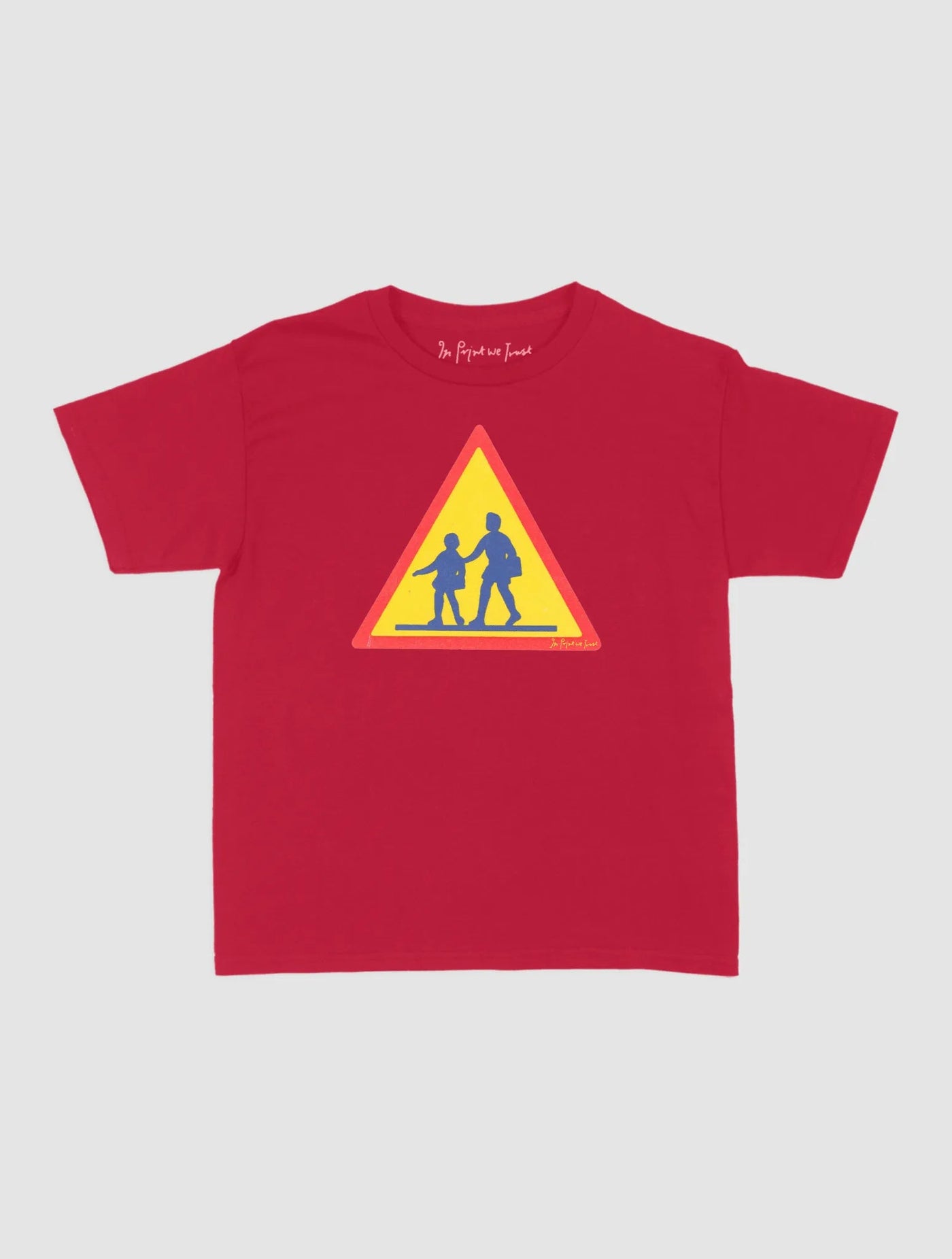 caution baby tee - In Print We Trust