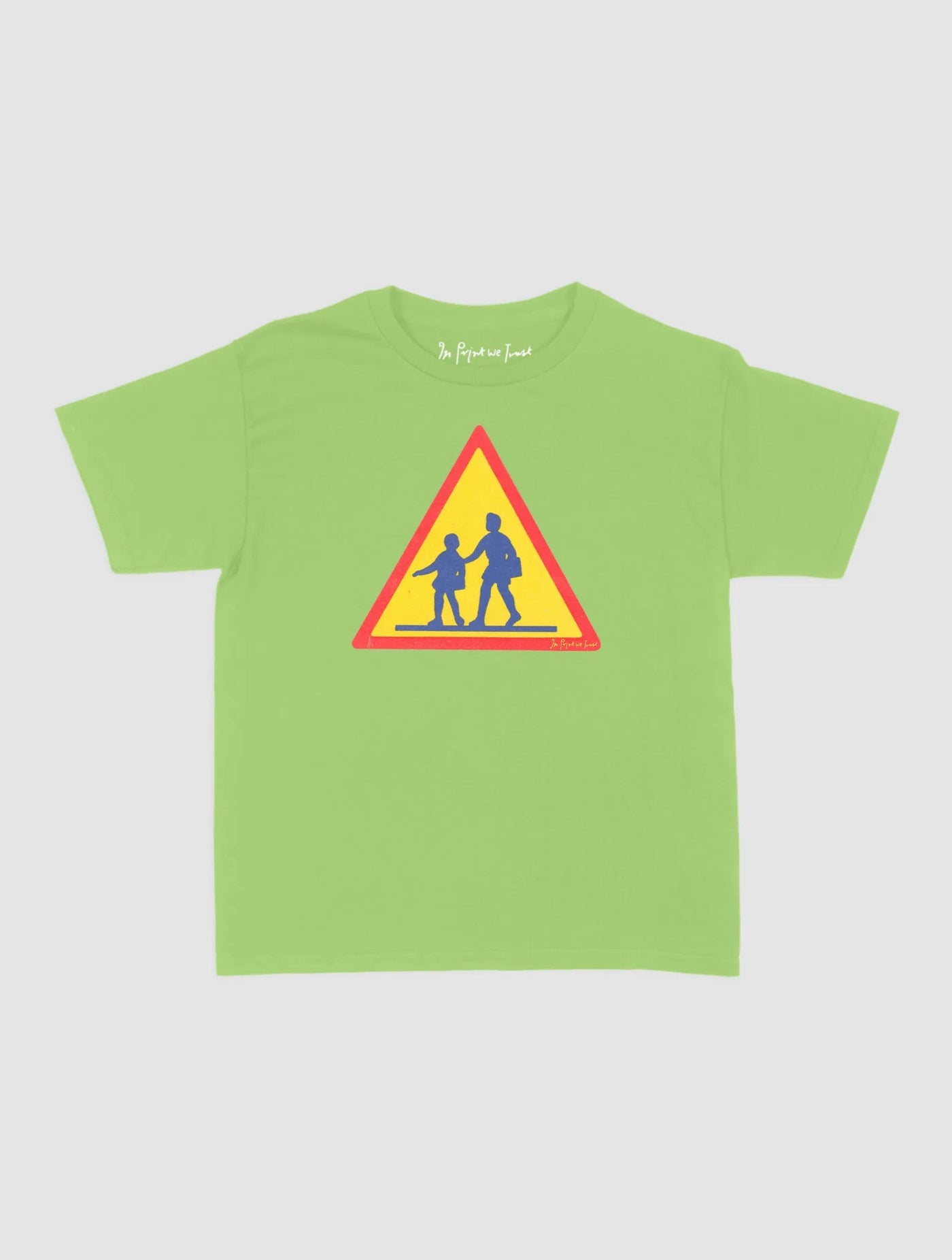 caution baby tee - In Print We Trust
