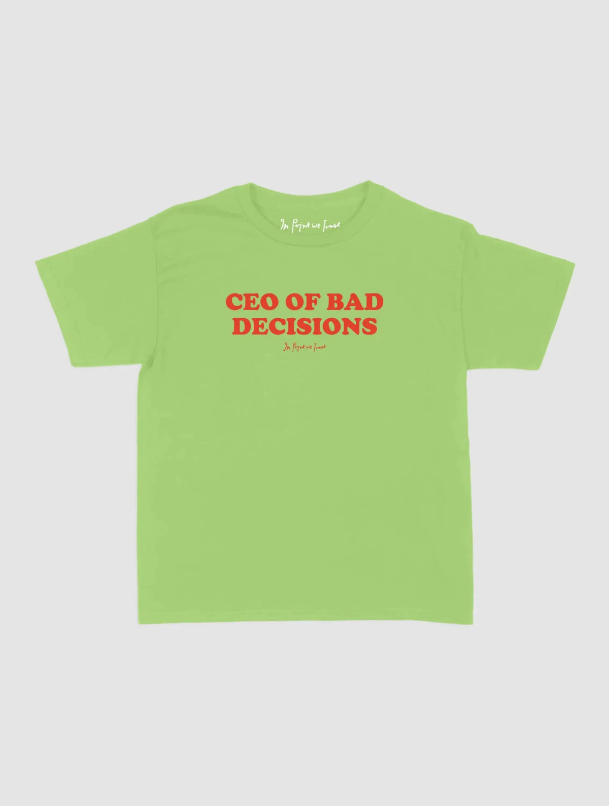 ceo baby tee - In Print We Trust
