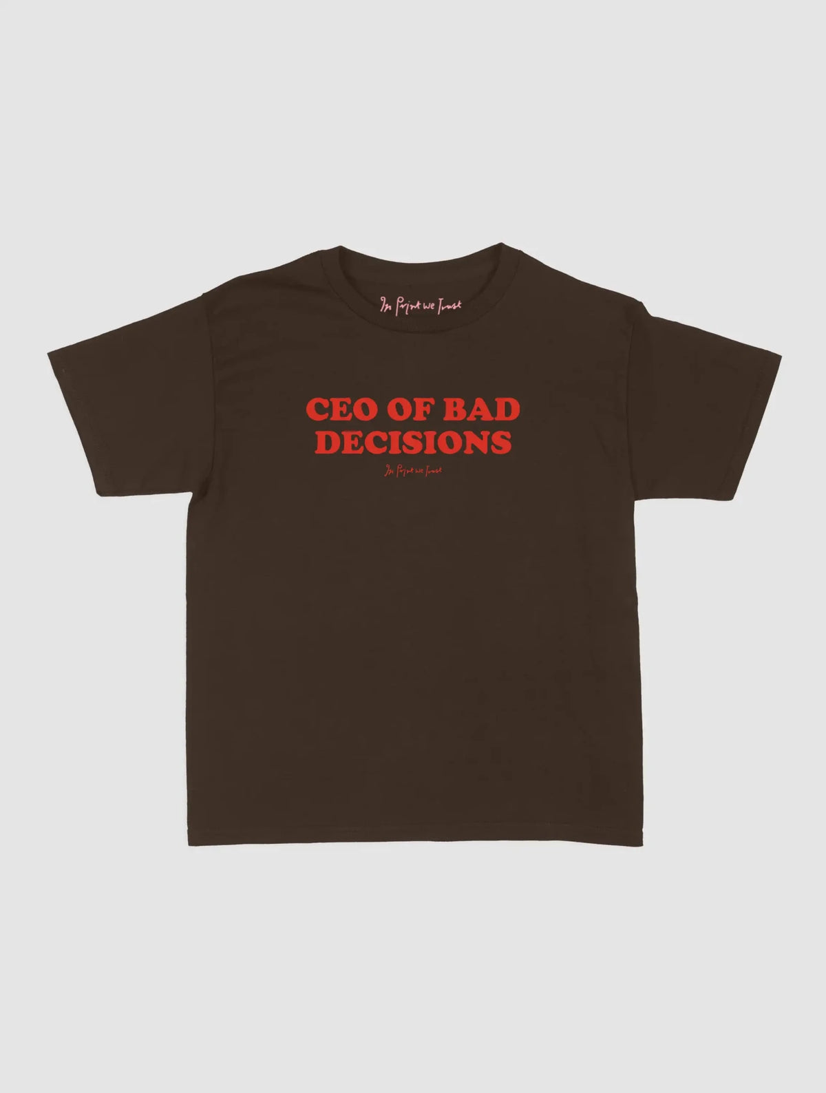 ceo baby tee - In Print We Trust