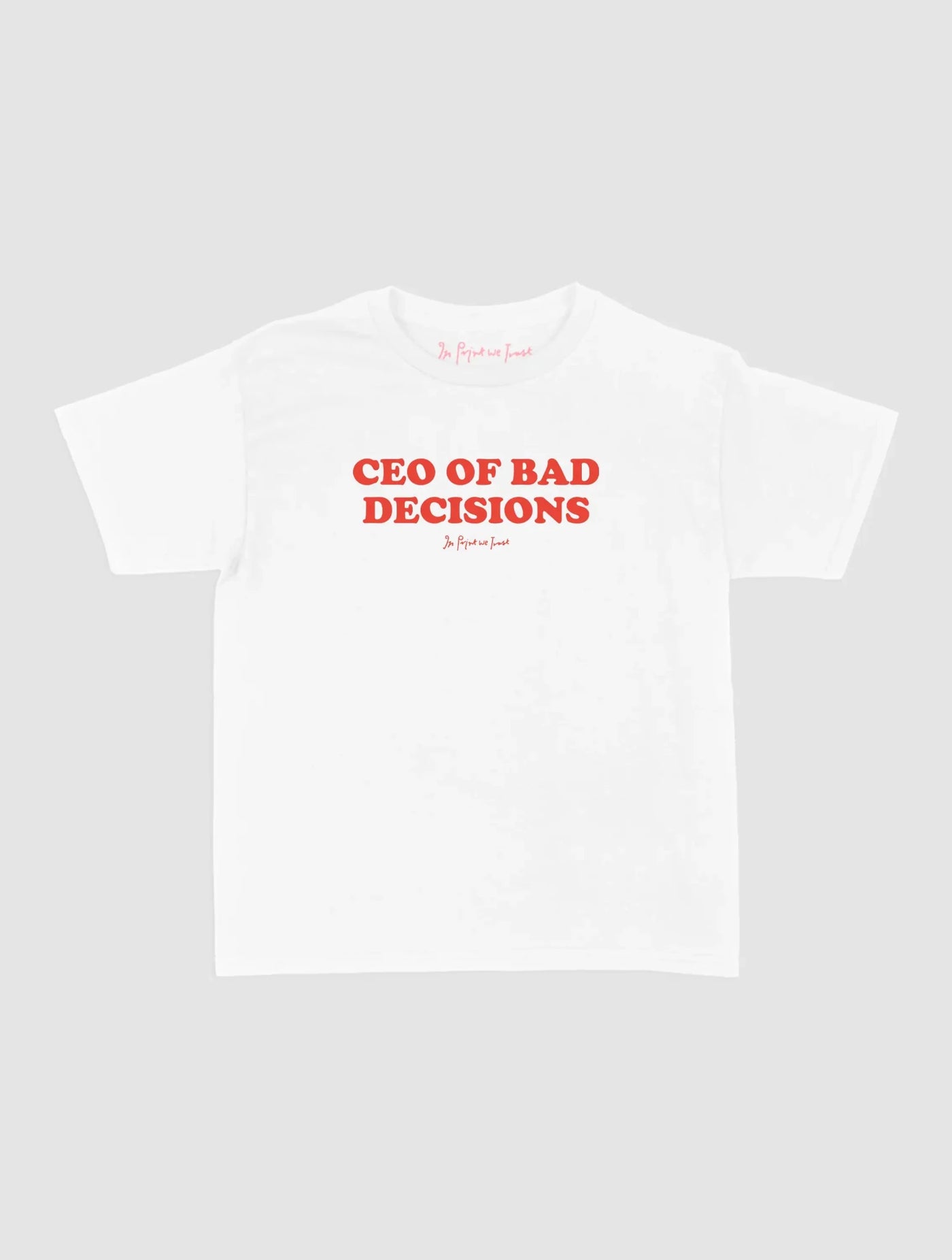 ceo baby tee - In Print We Trust