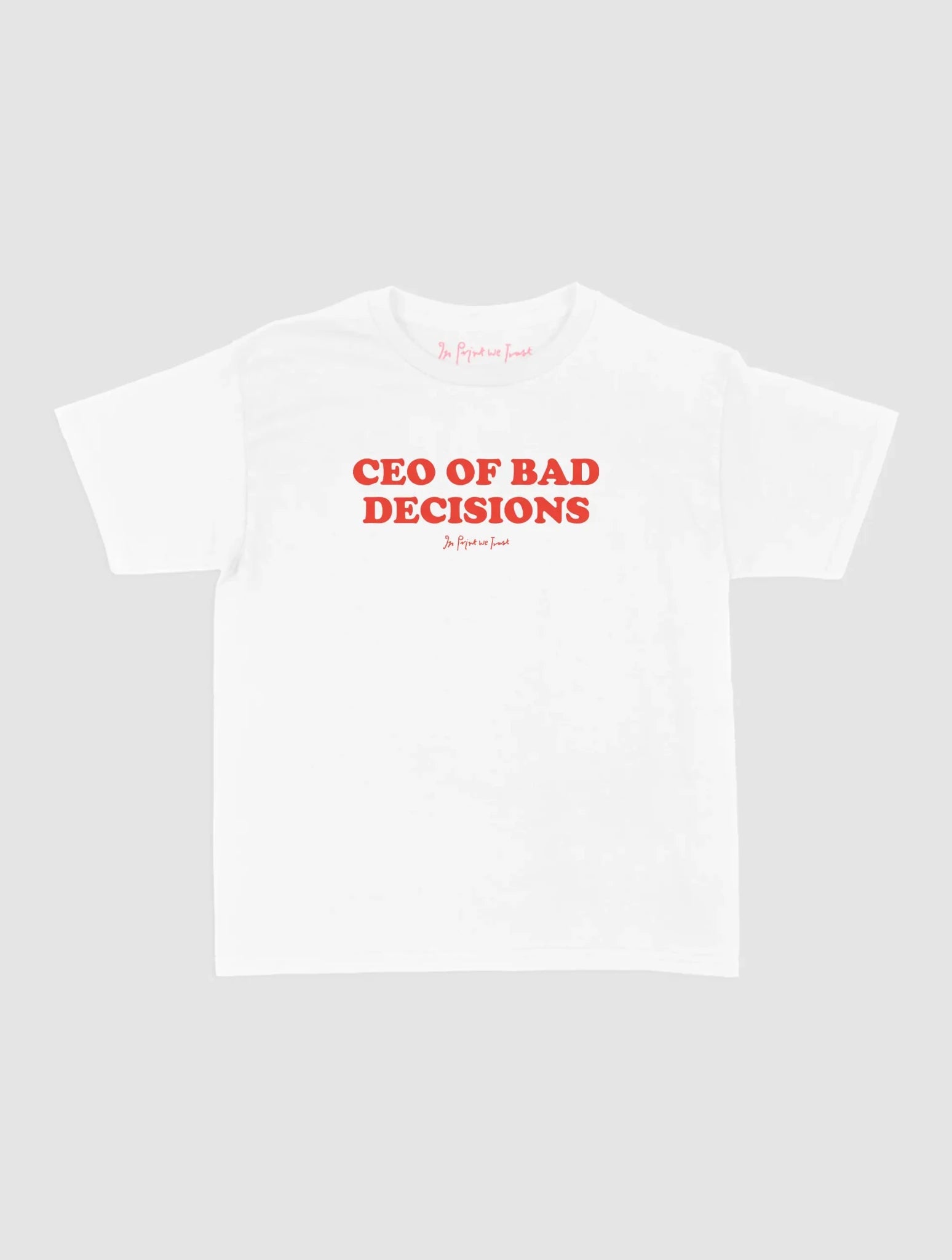 ceo baby tee - In Print We Trust