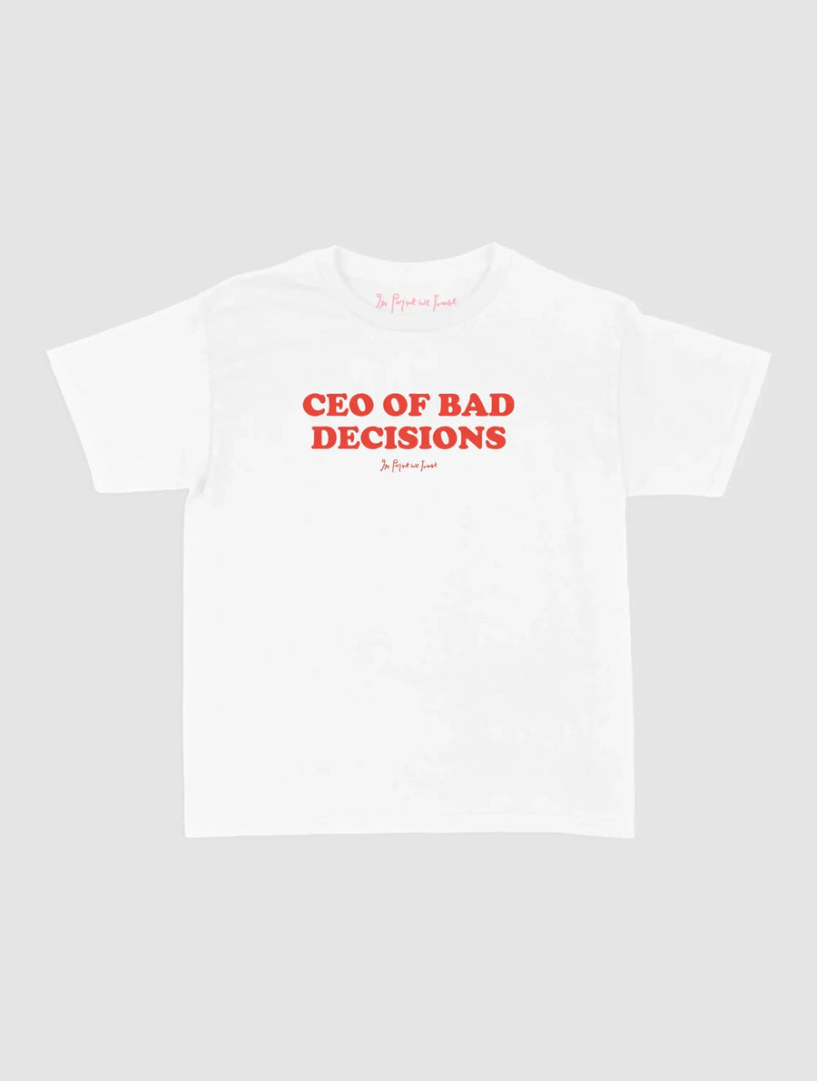 ceo baby tee - In Print We Trust