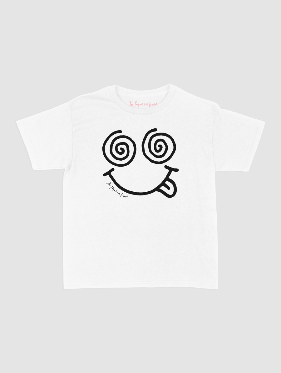 cheeky baby tee - In Print We Trust