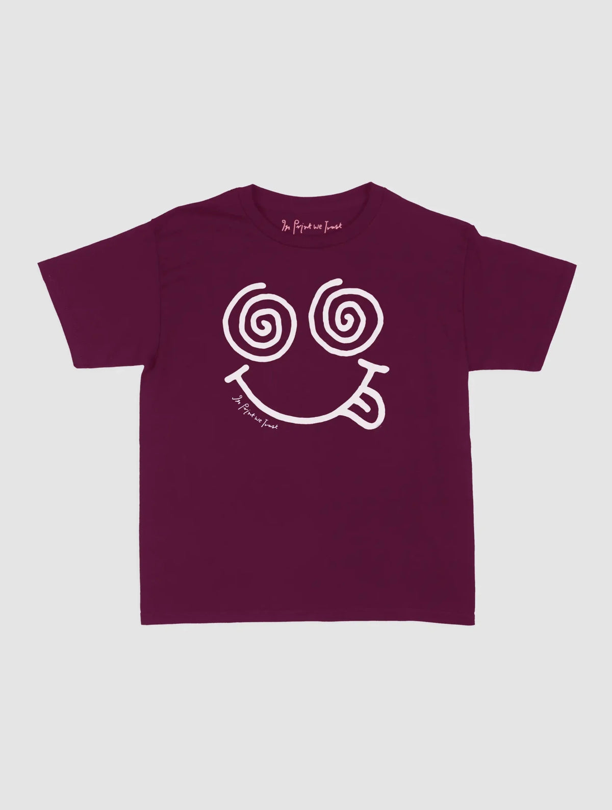cheeky baby tee - In Print We Trust