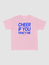 cheer if you fancy me baby tee - In Print We Trust
