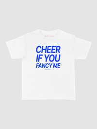 cheer if you fancy me baby tee - In Print We Trust