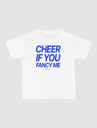cheer if you fancy me baby tee - In Print We Trust