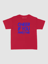 cheer if you fancy me baby tee - In Print We Trust