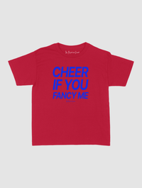 cheer if you fancy me baby tee - In Print We Trust