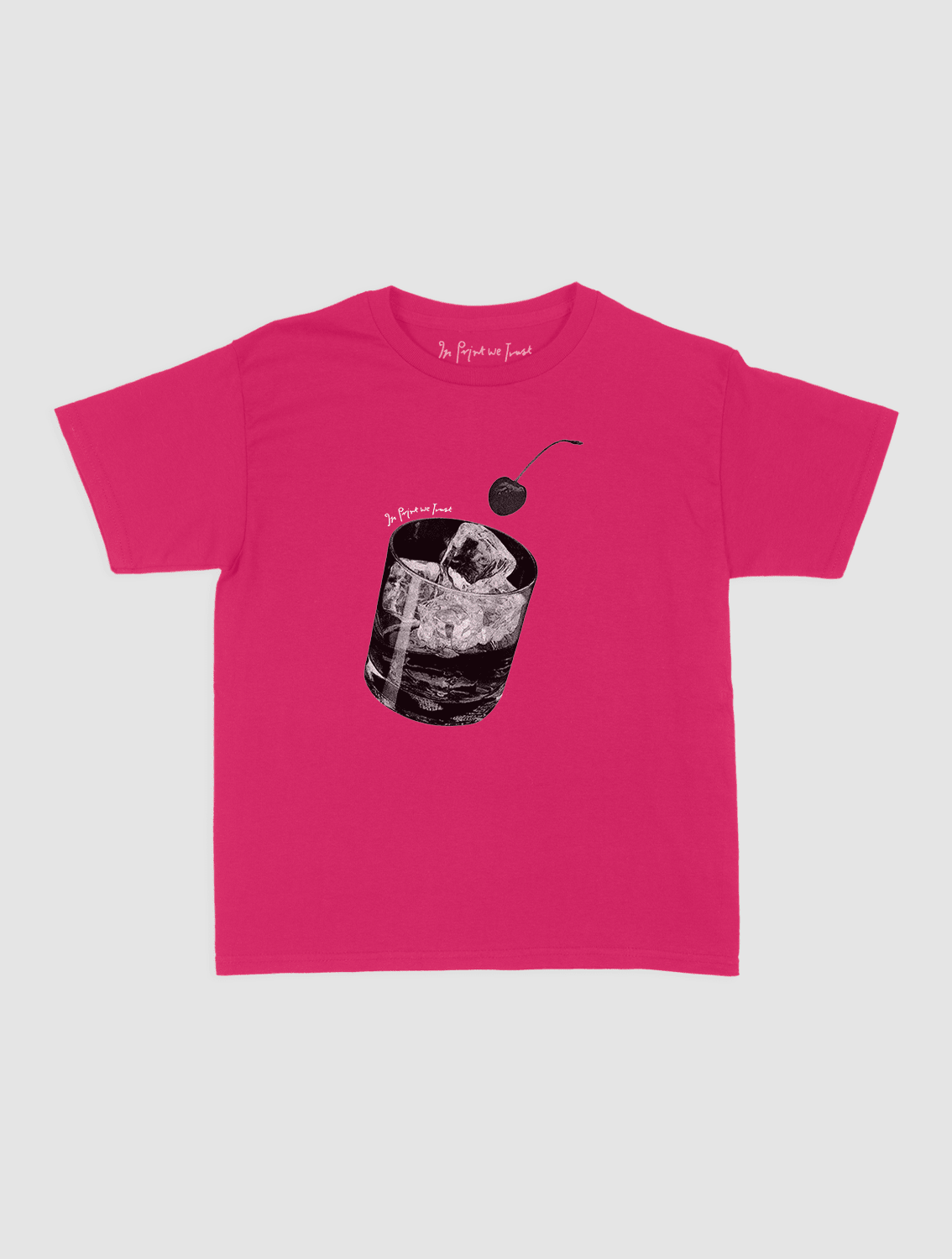 cheers baby tee - In Print We Trust