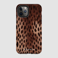 cheetah tough iPhone case - In Print We Trust